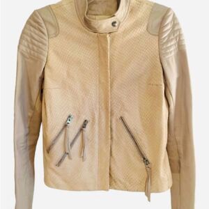 Rebecca Taylor Lamb Leather Jacket